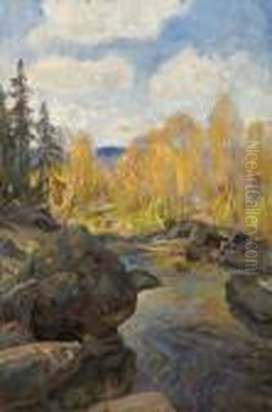 Autumn, Mesnariver - view 1