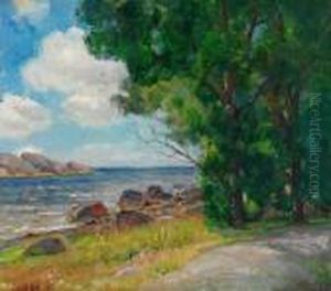 Kystlandskap by Thorolf Holmboe