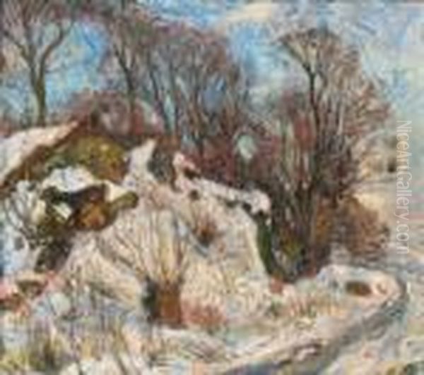 Vinterlandskap 1913 - view 1