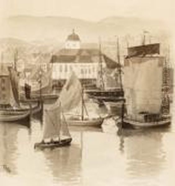Fra Bergens Vag - view 1