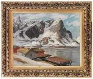 Fra Reine Lofoten 1902 by Thorolf Holmboe