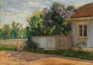 Gateparti Fra Asgardstrand by Thorolf Holmboe