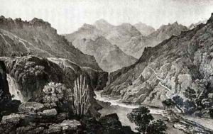 View in the Cordillera by Miers, John