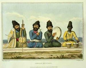Persian Musicians from Journey through Persia Armenia, and Asia Minor to Constantinople in the Years 1808 and 1809