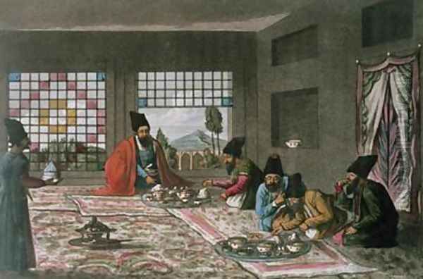 A Persian Breakfast from A Second Journey through Persia 1810-16 - view 1