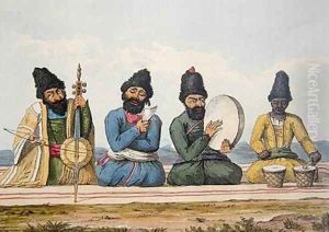 Persian Musicians from A Second Journey through Persia 1810-16
