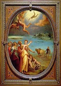 The Fall of Icarus 1572 by da San Friano Maso