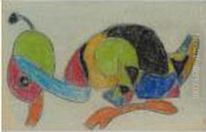 Ente (duck) by Adolf Hoelzel