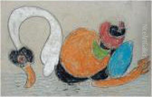 Schwan (swan) - view 1