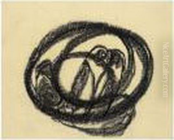 Figuren In Drei Kreisen (figures In Three Circles) - view 1