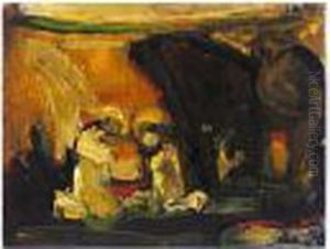 Die Verkundigung (the Annunciation) by Adolf Hoelzel