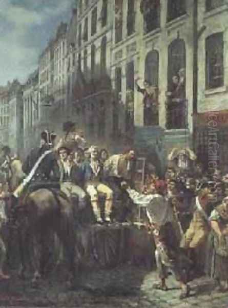 Robespierre 1758-94 and Saint-Just - view 1