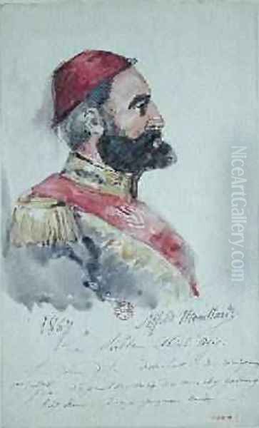 Sultan Abd al-Aziz 1830-76 1867 - view 1