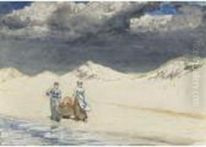 Sand And Sky by Winslow Homer