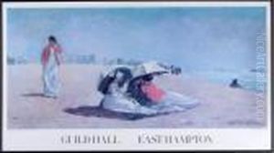 East Hampton Beach by Winslow Homer