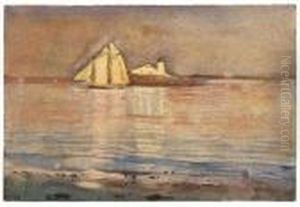 Gloucester Harbor, Ten Pound Island by Winslow Homer