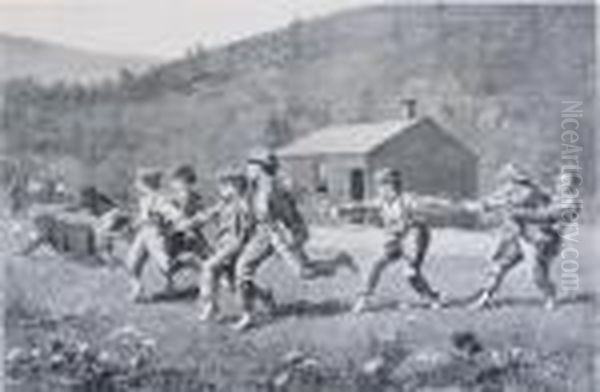 Snap-the-whip, From Harper's Weekly (beam 202): And Four Additionalplates - view 1