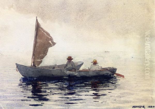 Boating Boys In Gloucester - view 1
