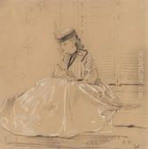 Portrait Of Elizabeth Loring Grant by Winslow Homer
