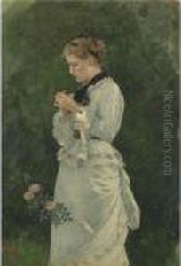Portrait Of A Lady by Winslow Homer