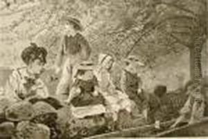 Spring Blossoms; Also Five Companion Etchings by Winslow Homer