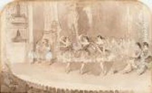 The Ballet At Niblo's Garden, New York by Winslow Homer