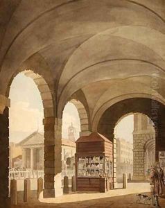 St Pauls Covent Garden 1765-75 by John Miller
