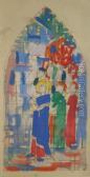 Virgin &amp; Saints I - view 1