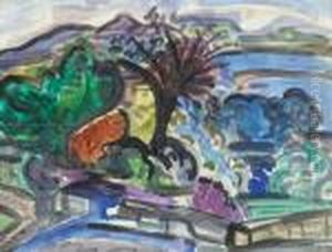 Lough Cong, County Galway by Evie Sydney Hone