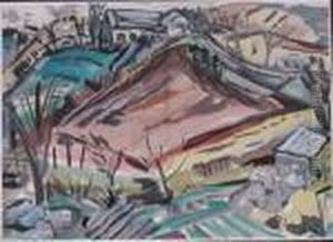 Wicklow Landscape by Evie Sydney Hone