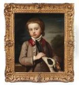 A Portrait Of A Young Boy, Thought To Beanthony Penruddock by Nathaniel Hone