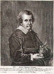 Portrait of David Teniers I 1582-1649 by Pieter van Mol