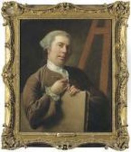 Portrait Of The Artist by Nathaniel Hone