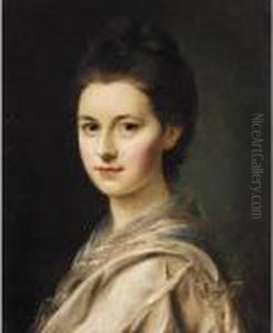 Portrait Of A Lady by Nathaniel Hone