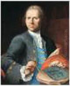 Portrait Of An Artist by Nathaniel Hone