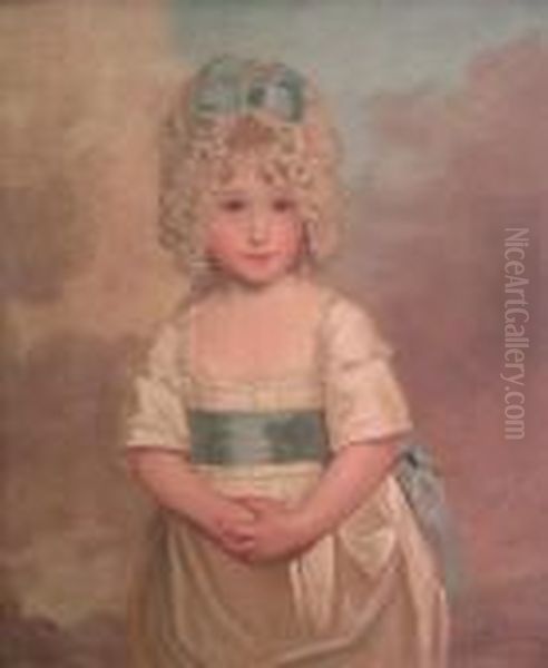 Miss Charlotte Papendiek As A Child - view 1
