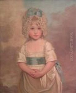 Miss Charlotte Papendiek As A Child by John Hoppner