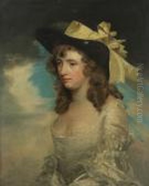 Portrait Of Mrs Crowe In A Blackbonnet - view 1