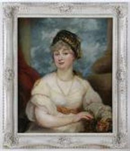 Portrait Of Lady by John Hoppner