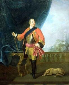 Portrait of William Augustus 1721-65 Duke of Cumberland by David Morier