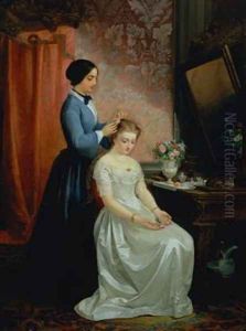Preparing for the Ball 1894 by Giovanni Mochi