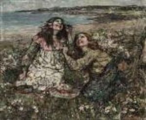Song Of The Skylark by Edward Atkinson Hornel