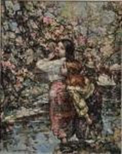 Springtime by Edward Atkinson Hornel
