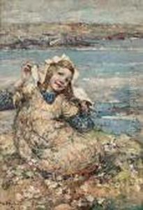 Summer By The Sea by Edward Atkinson Hornel