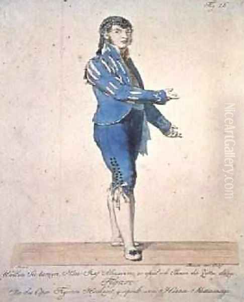 Figaro valet to Count Almaviva from The Marriage of Figaro by Wolfgang Amadeus Mozart 1756-91 - view 1