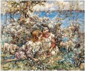 Springtime by Edward Atkinson Hornel