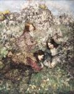 Easter Eggs by Edward Atkinson Hornel