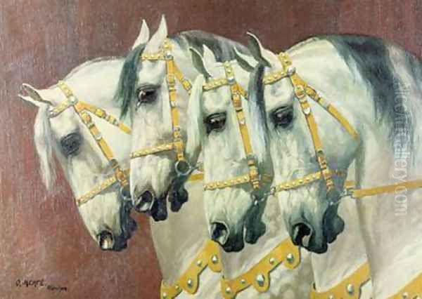 Heads of Four Horses - view 1