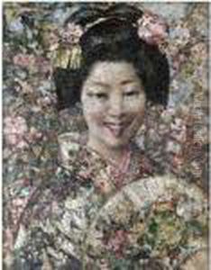 A Smiling Geisha