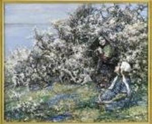 Blossom-time by Edward Atkinson Hornel